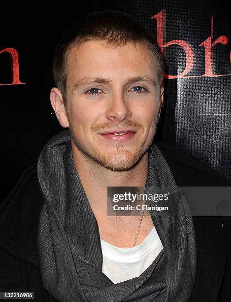 Charlie Bewley attends "The Twilight Saga: Breaking Dawn - Part 1" Tour at The Fillmore on November 10, 2011 in San Francisco, California.