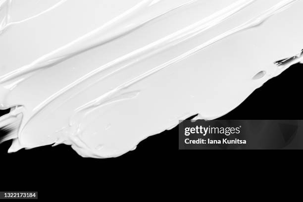 White Cream Black Background Photos and Premium High Res Pictures - Getty  Images