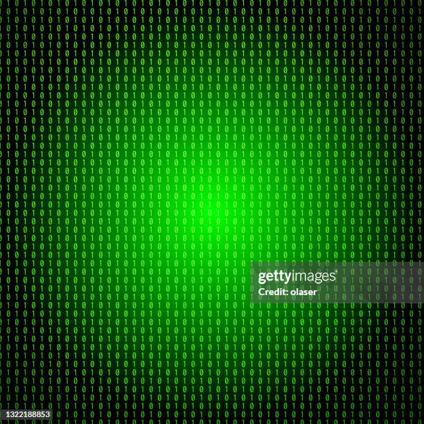 green light for computer ones and zeros, regular pattern - regular stock illustrations