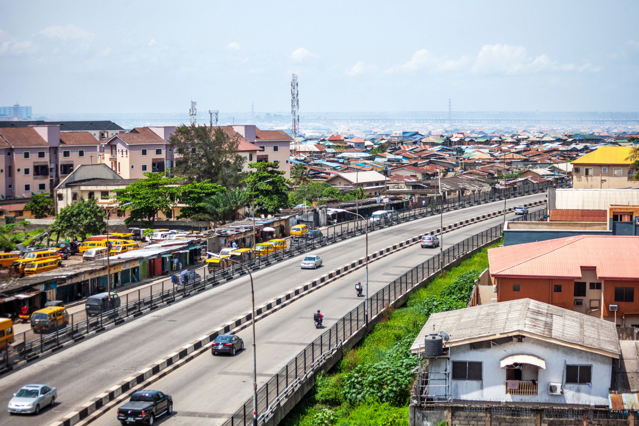 African city - Lagos, Nigeria African city - Lagos, Nigeria