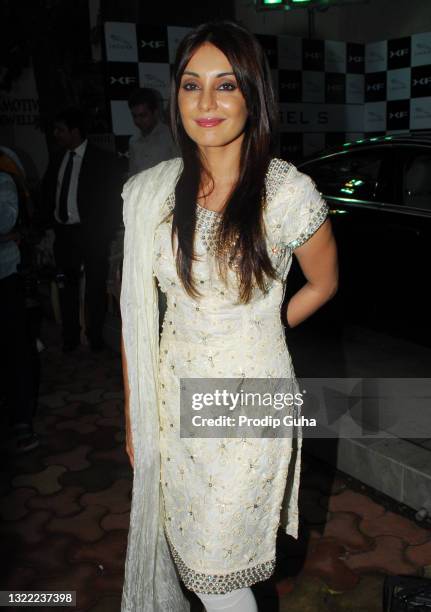 Minissha Lamba attends the Anmol jewelers shop on September 08, 2011 in Mumbai,India