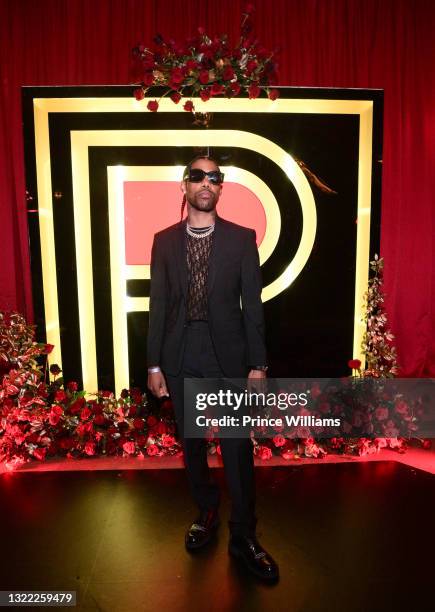 Reese Laflare attends Black Tie Affair for Quality Control's CEO Pierre Thomas, also know as Pee Thomas, at The Fox theater on June 2, 2021 in...