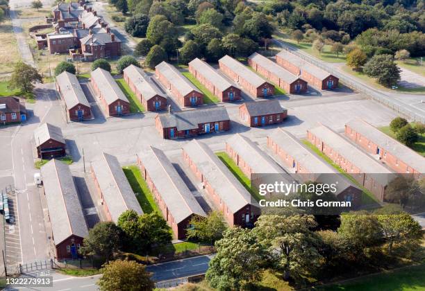 Devizes Barracks Military Barracks Aerial View Photos and Premium High Res Pictures ...