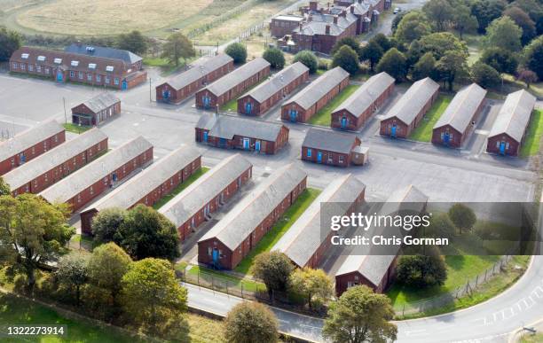 Devizes Barracks Military Barracks Aerial View Photos and Premium High Res Pictures ...