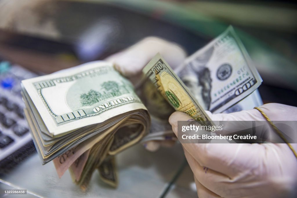 American U.S. 100 Dollar Bills