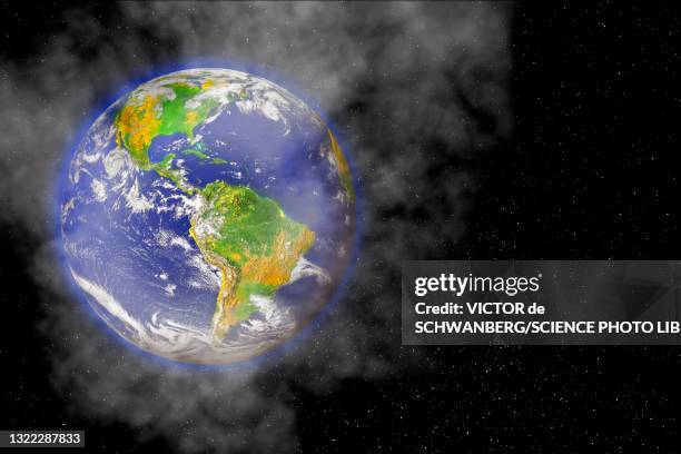 bildbanksillustrationer, clip art samt tecknat material och ikoner med global warming, conceptual illustration - miljöskada