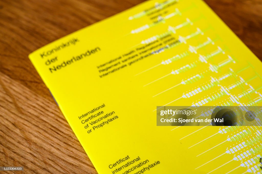 International certificate of Vaccination or Prophylaxis document of The Netherlands