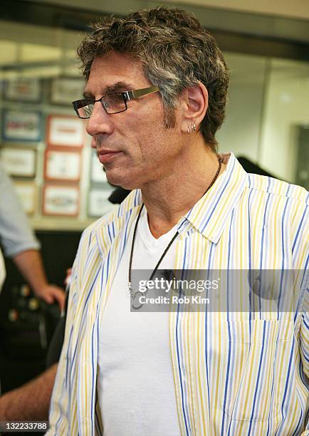 Original MTV VJ and current SiriusXM host Mark Goodman records an MTV 30th Anniversary Special for SiriusXM's '80s on 8 channel at the SiriusXM...