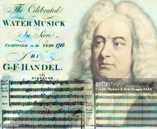 Handel Composing Instruments George Frideric Handel 1685 1759 Photos and Premium High Res Pictures ...