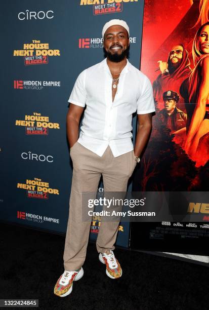 Lawrence H Robinson attends the Black Carpet Premiere of Hidden Empire's new film "The House Next Door: Meet the Blacks 2" at Regal LA Live: A Barco...