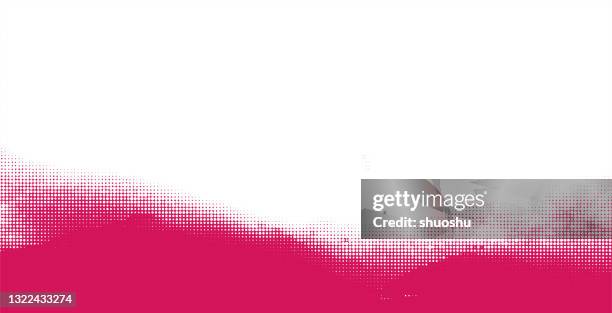 abstract mountain landscape half tone style background - rounded mountain vector stock illustrations