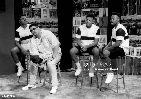 Heavy Set Rappers Rappers Heavy D And The Boyz on the set of 'The Mastersellers'... News ...