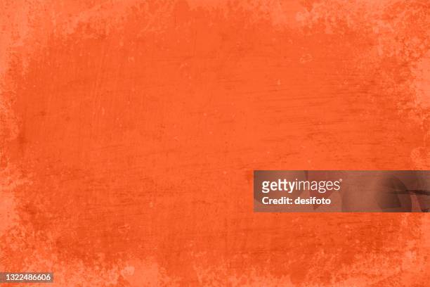vibrant rustic bright orange or brick red coloured splattered in self grunge textured empty and blank vector backgrounds - diwali vector stock illustrations