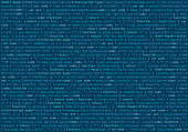 Program Code. Software Digital Abstract Code Javascript Text Background. Vector illustration