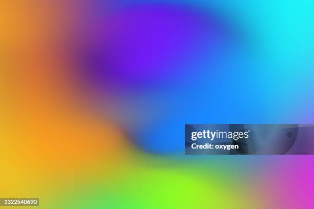 abstract blured swirl spiral vibrant background - multi colored background ストックフォトと画像