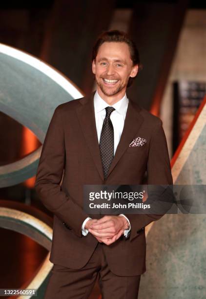 Tom Hiddleston attends the Special Screening of Marvel Studios' series LOKI on June 08, 2021 in London, England. LOKI will stream exclusively on...