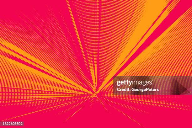 bewegungsunschärfe-zoom - colour explosion red abstract stock-grafiken, -clipart, -cartoons und -symbole