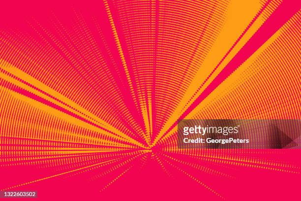 motion blur zoom - sunbeam stock illustrations