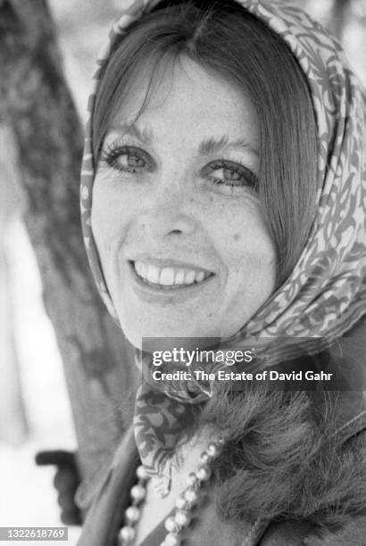 American actor and model Tina Louise poses for a portrait on January 21, 1970 in New York City, New York. An accomplished stage actor in the late...