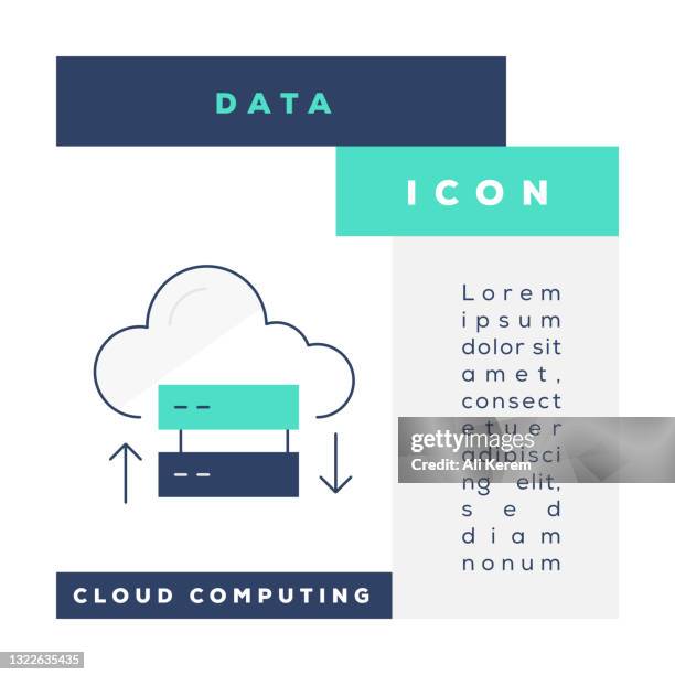 cloud-datensymbol - artificial intelligence marketer stock-grafiken, -clipart, -cartoons und -symbole