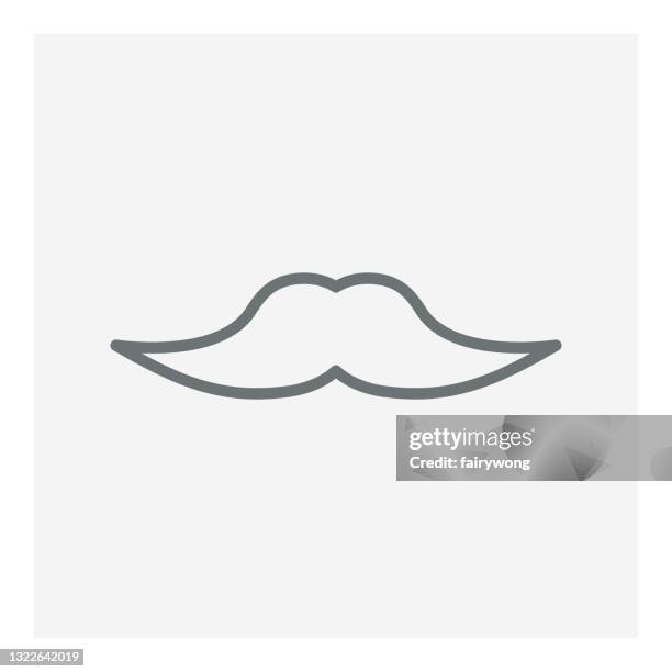 mustache icon - eye lashes pattern stock illustrations