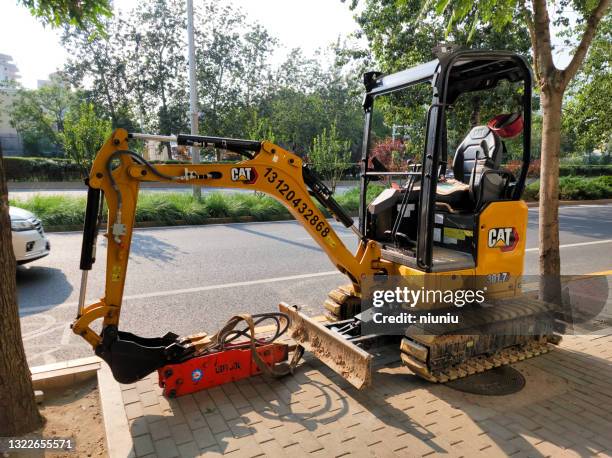 grävmaskin - grävmaskin bildbanksfoton och bilder