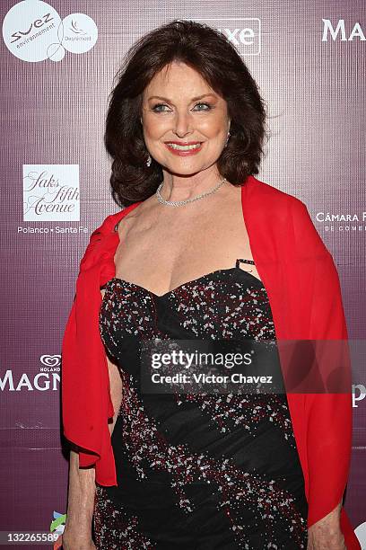 Christiane Magnani attends the Miss France 2012 gala night at the Hotel Camino Real on November 10, 2011 in Mexico City, Mexico.