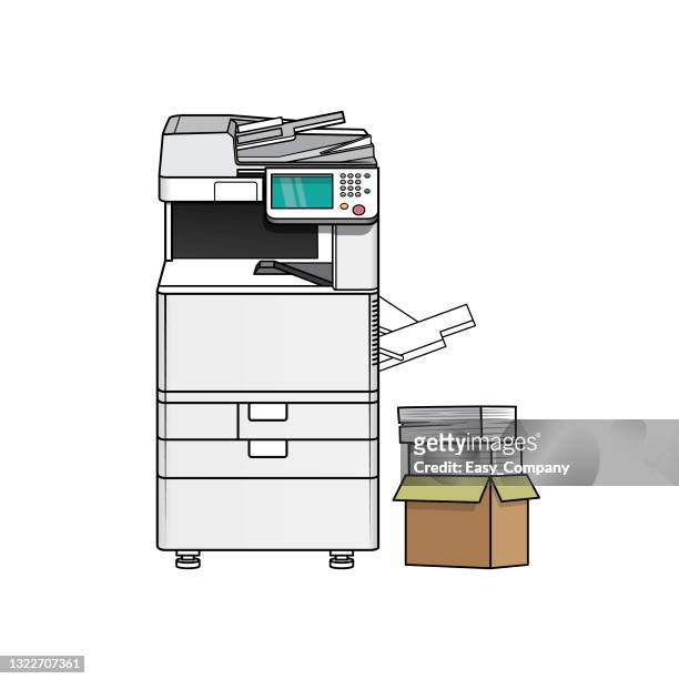 117 Xerox Machine Drawing High Res Illustrations - Getty Images
