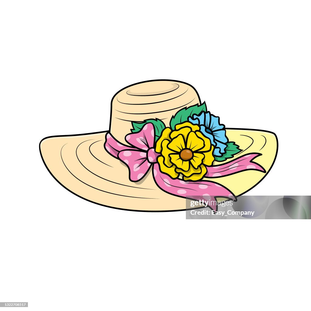 Imágenes De Sombreros De Dibujos Animados Para Niños Esta Es Una  Ilustración Vectorial Para La Capacitación Preescolar Y En El Hogar Para  Padres Y Maestros Ilustración de stock - Getty Images