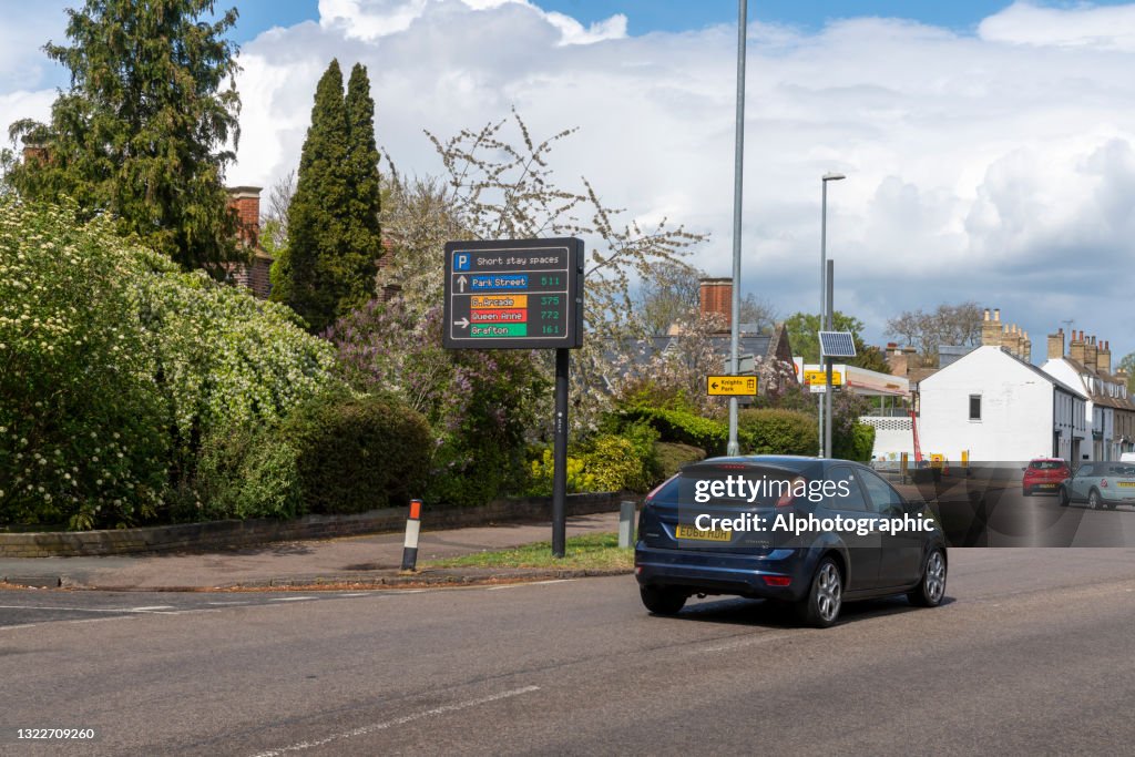 Car Parking Matrix Sign High-Res Stock Photo - Getty Images
