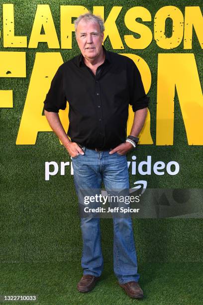 Jeremy Clarkson during the "Clarkson's Farm" photocall at St. Pancras Renaissance London Hotel on June 09, 2021 in London, England.