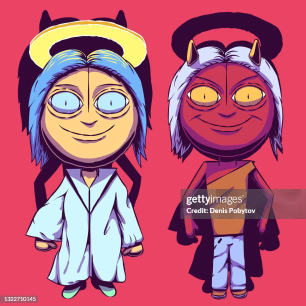 Evil Values Moral Values Cartoon Photos and Premium High Res Pictures - Getty Images