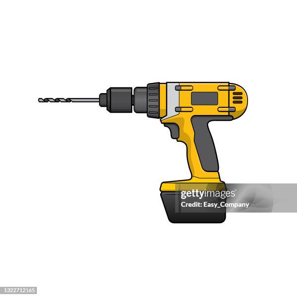 ilustrações de stock, clip art, desenhos animados e ícones de cartoon drill pictures for children this is a vector illustration for preschool and home training for parents and teachers. - broca