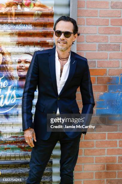Marc Anthony attends the "In The Heights" Opening Night Premiere during the 2021 Tribeca Festival at United Palace Theater on June 09, 2021 in New...