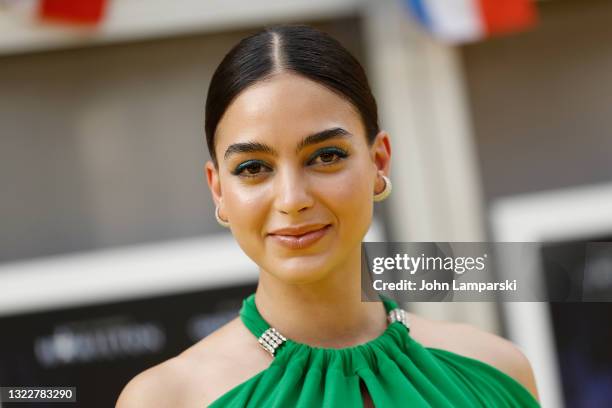 Melissa Barrera attends "In The Heights" opening night premiere - 2021 Tribeca Festival at United Palace Theater on June 09, 2021 in New York City.