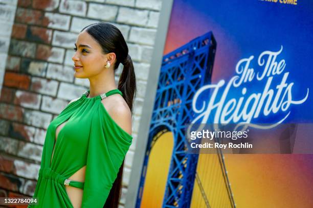 Melissa Barrera attends "In The Heights" 2021 Tribeca Festival opening night premiere at United Palace Theater on June 09, 2021 in New York City.
