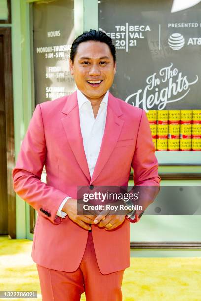 Jon M. Chu attends "In The Heights" 2021 Tribeca Festival opening night premiere at United Palace Theater on June 09, 2021 in New York City.