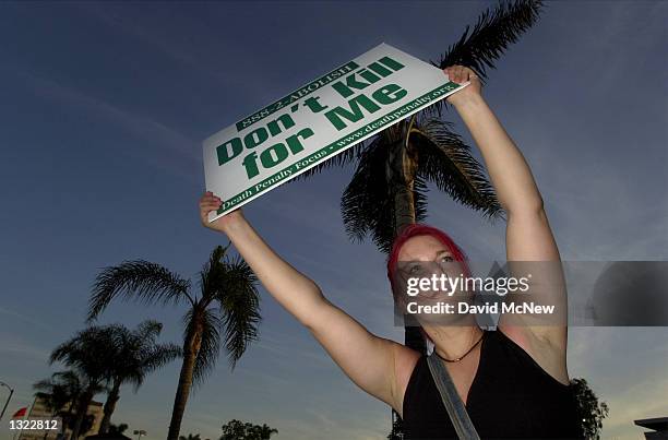 Tracy Housel The Death Penalty Is Murder Photos et images de collection - Getty Images