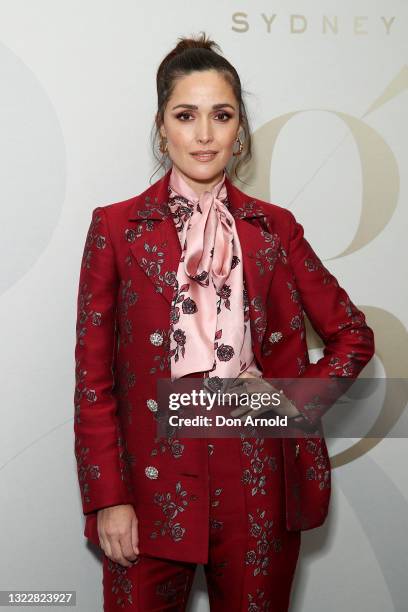 Rose Byrne attends Gold Dinner 2021 on June 10, 2021 in Sydney, Australia.