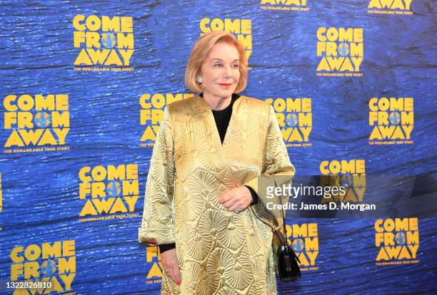 Ita Buttrose attends opening night of Come From Away at Capitol Theatre on June 10, 2021 in Sydney, Australia.