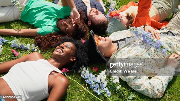 summer flower power - hippie stock pictures, royalty-free photos & images