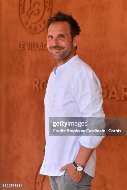 Christophe Michalak attends the French Open 2021 at Roland Garros on June 10, 2021 in Paris, France.