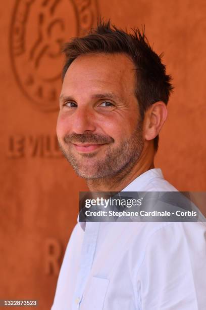 Christophe Michalak attends the French Open 2021 at Roland Garros on June 10, 2021 in Paris, France.