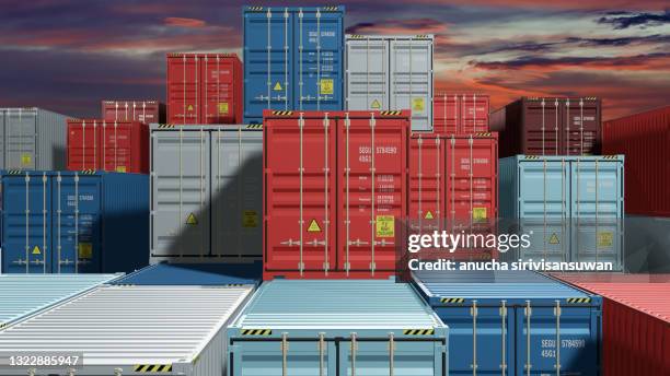 Container Stacking Load 11,834 Stacking Containers Stock Photos, High-Res Pictures, and Images ...