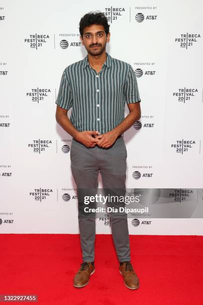 Karan Soni attends the 2021 Tribeca Festival Premiere of "7 Days" at Brooklyn Commons at MetroTech on June 10, 2021 in New York City.