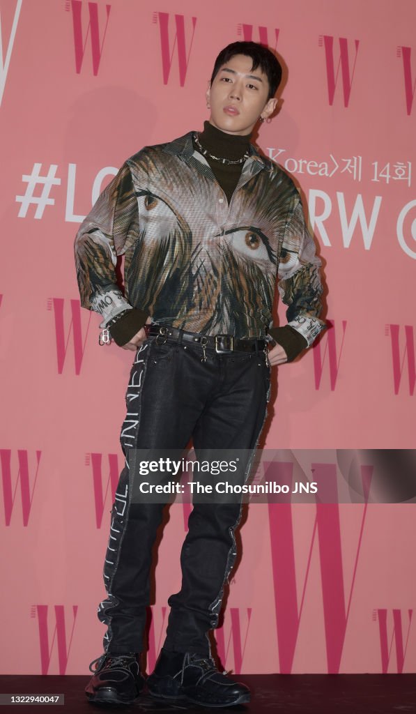 Producer GRAY attends a photo call of W Korea's 14th 'Love Your W