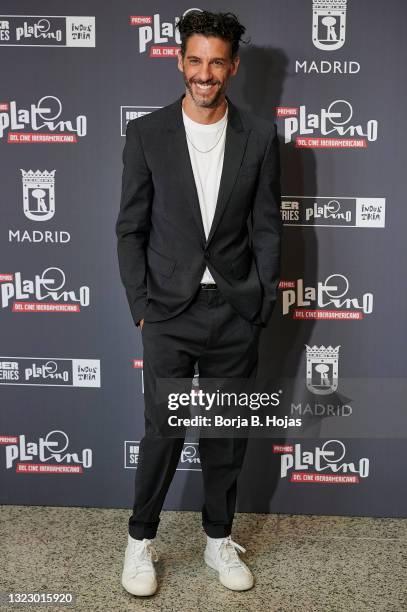 Mexican actor Erick Elías attends to presentation of Platino Awards 2021 on June 11, 2021 in Madrid, Spain.