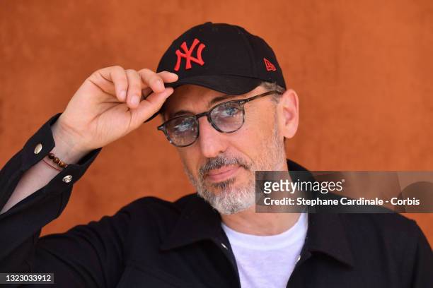 Gad Elmaleh attends the French Open 2021 at Roland Garros on June 11, 2021 in Paris, France.