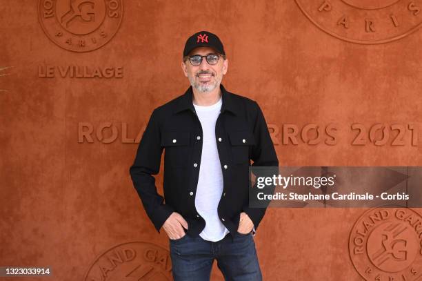 Gad Elmaleh attends the French Open 2021 at Roland Garros on June 11, 2021 in Paris, France.