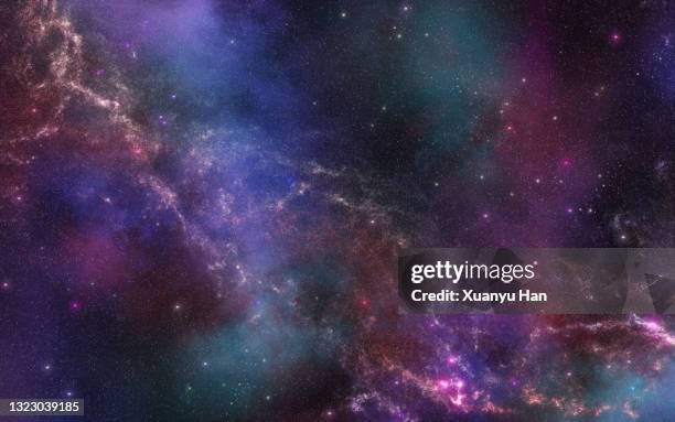 nebula abstract background - space fotografías e imágenes de stock